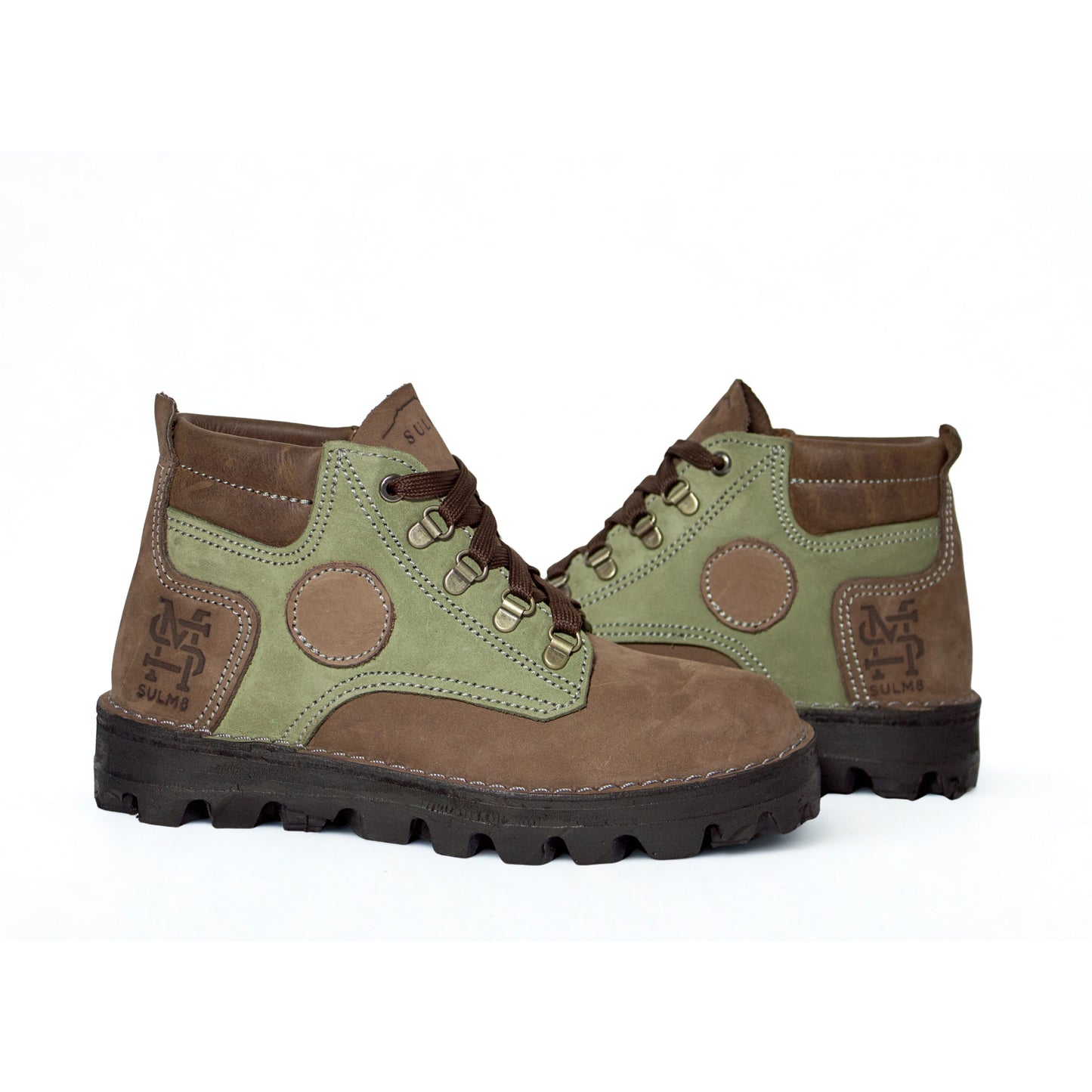 SULM8 Hunter Boots 4X4 Classic - Brown/Green