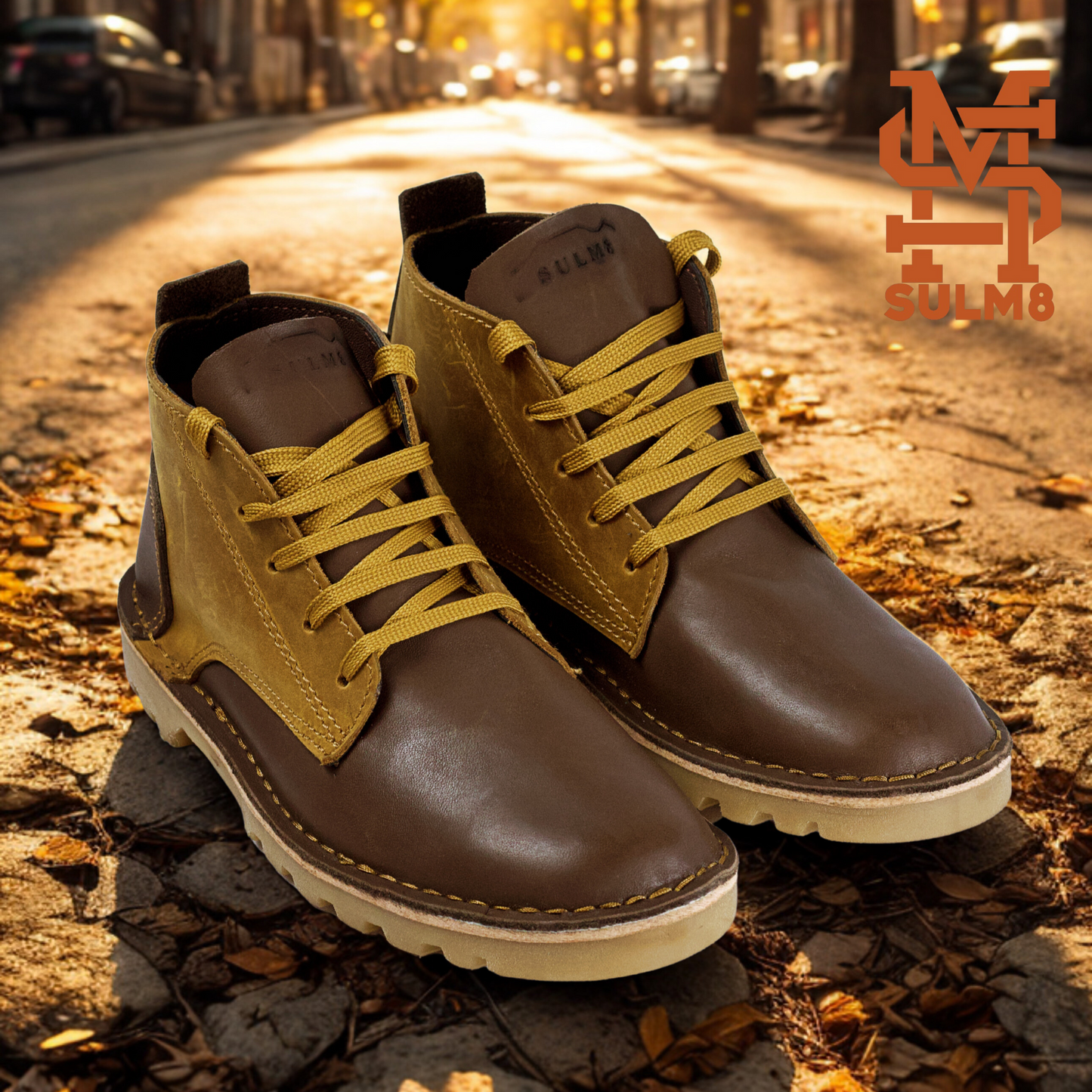 SULM8 Urban Luxe Brown Boots