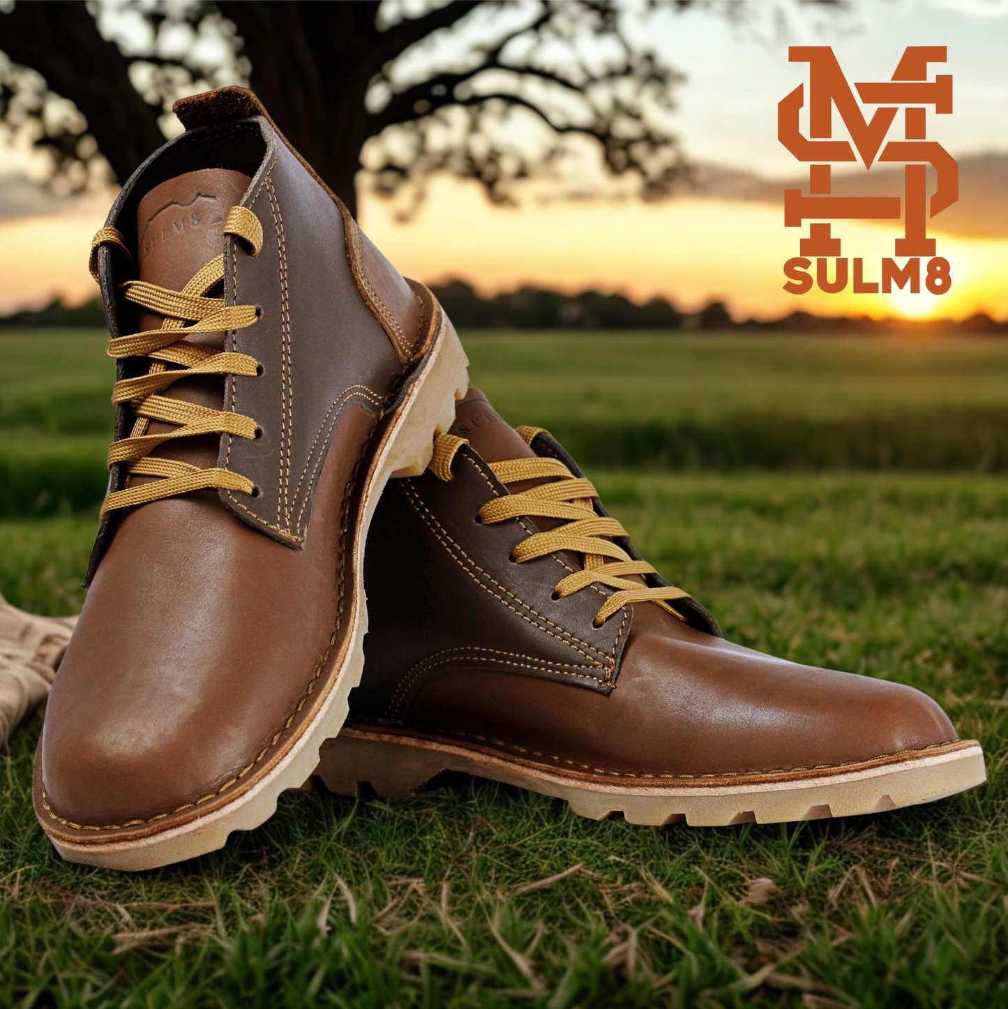 SULM8 Urban Nappa Brown Boots