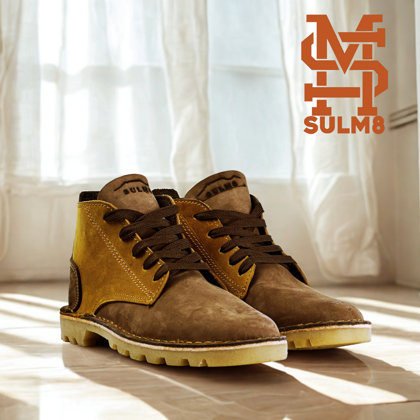 SULM8 Urban Nubuck Brown Boots