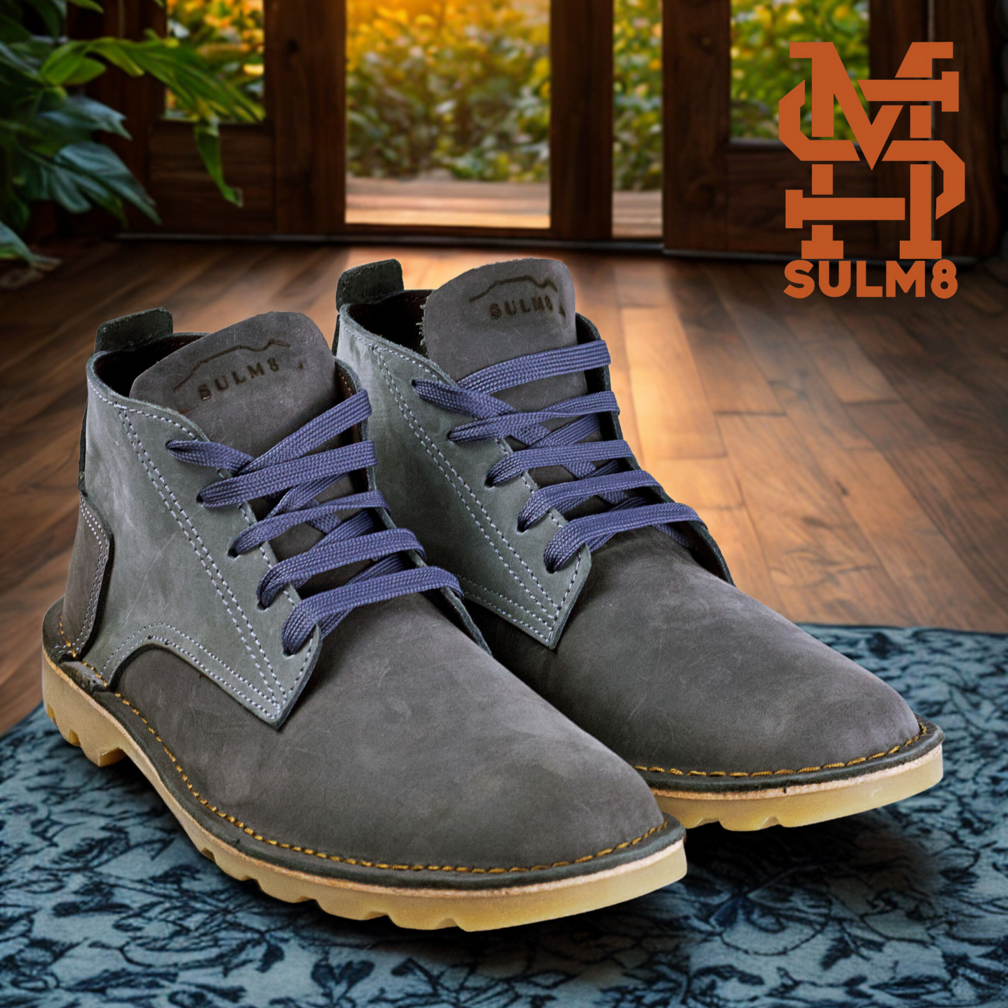 SULM8 Urban Nubuck Grey Boots