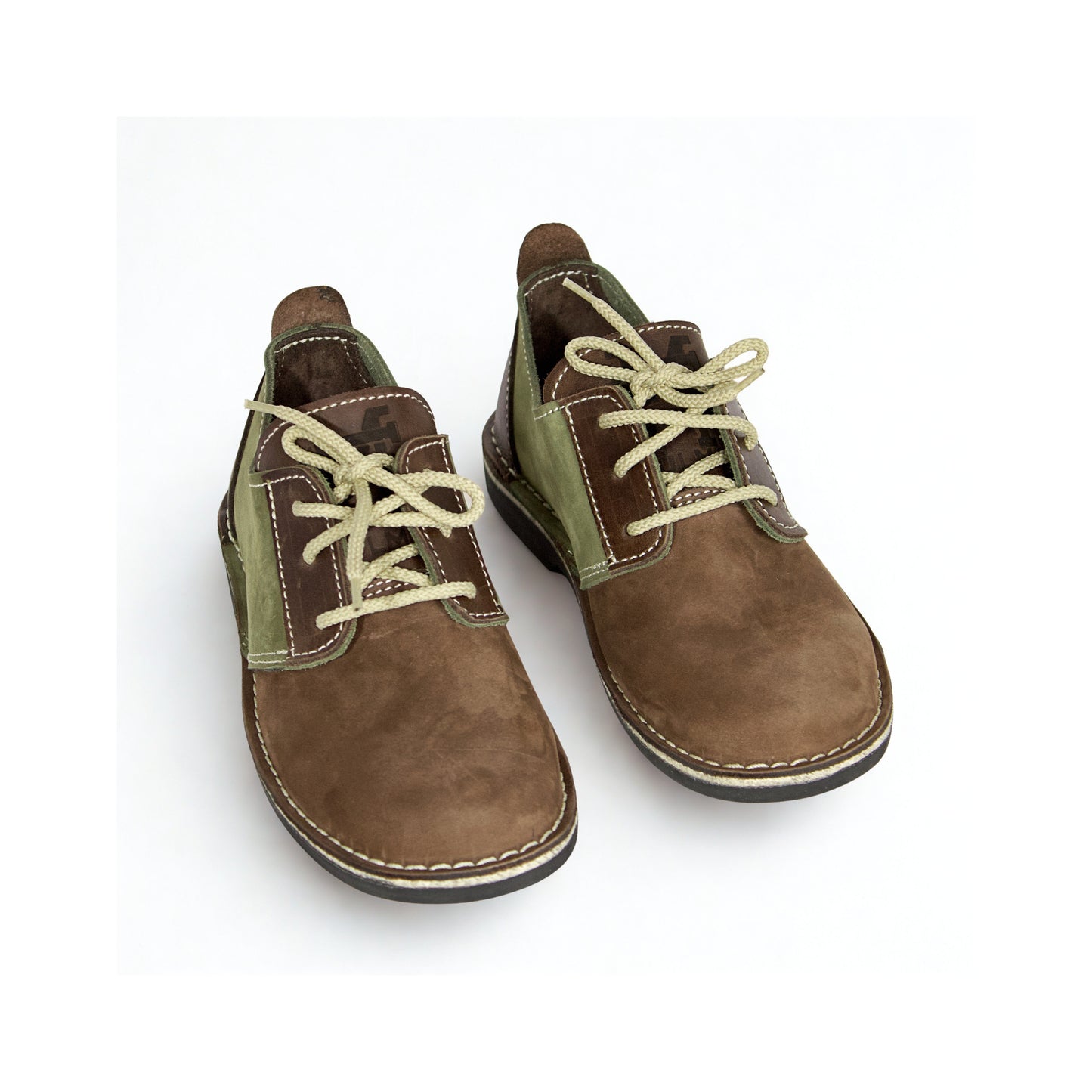 SULM8 Vellies - Brown/Green