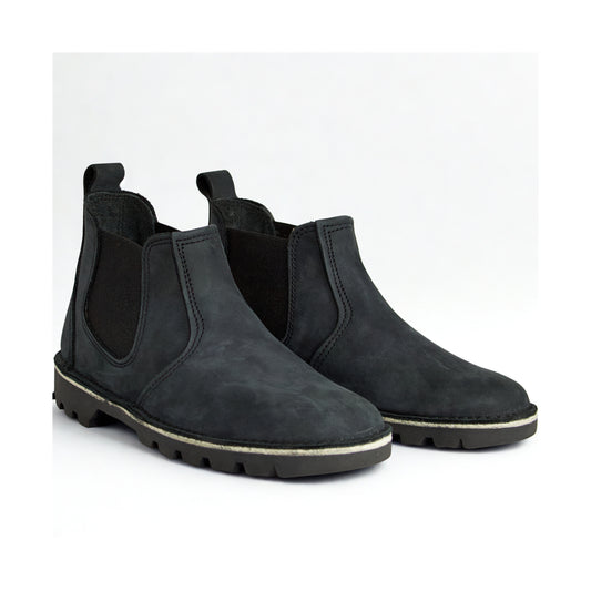 SULM8 Chelsea Leather Boots - Black