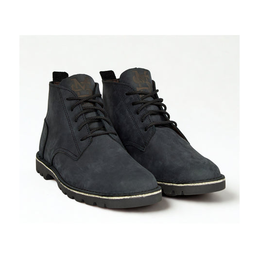 SULM8 Urban Leather Boots - Black
