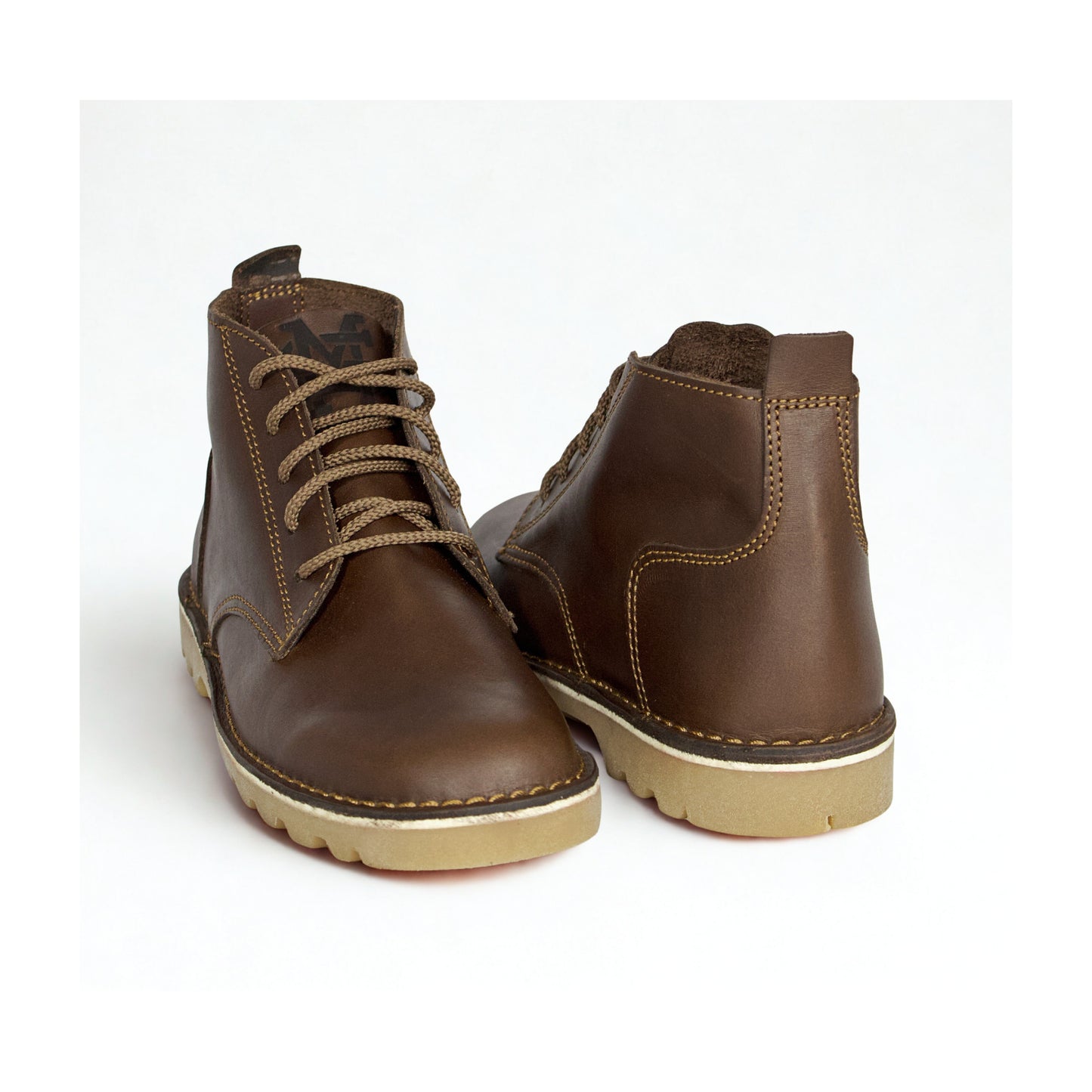 SULM8 Urban Leather Boots - Brown