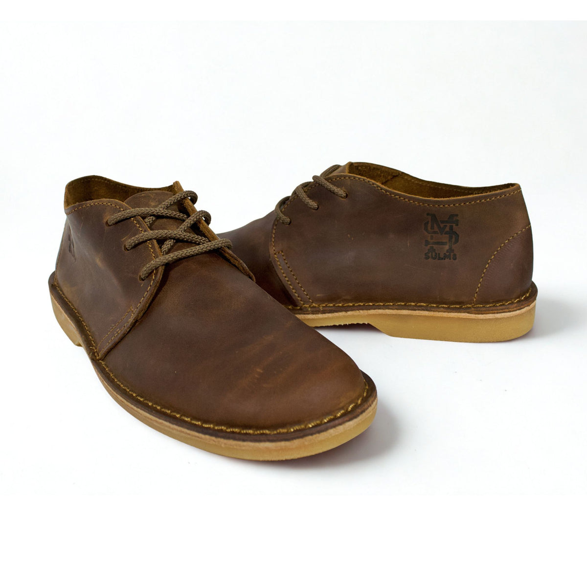 SULM8 Men's Vellies - Brown