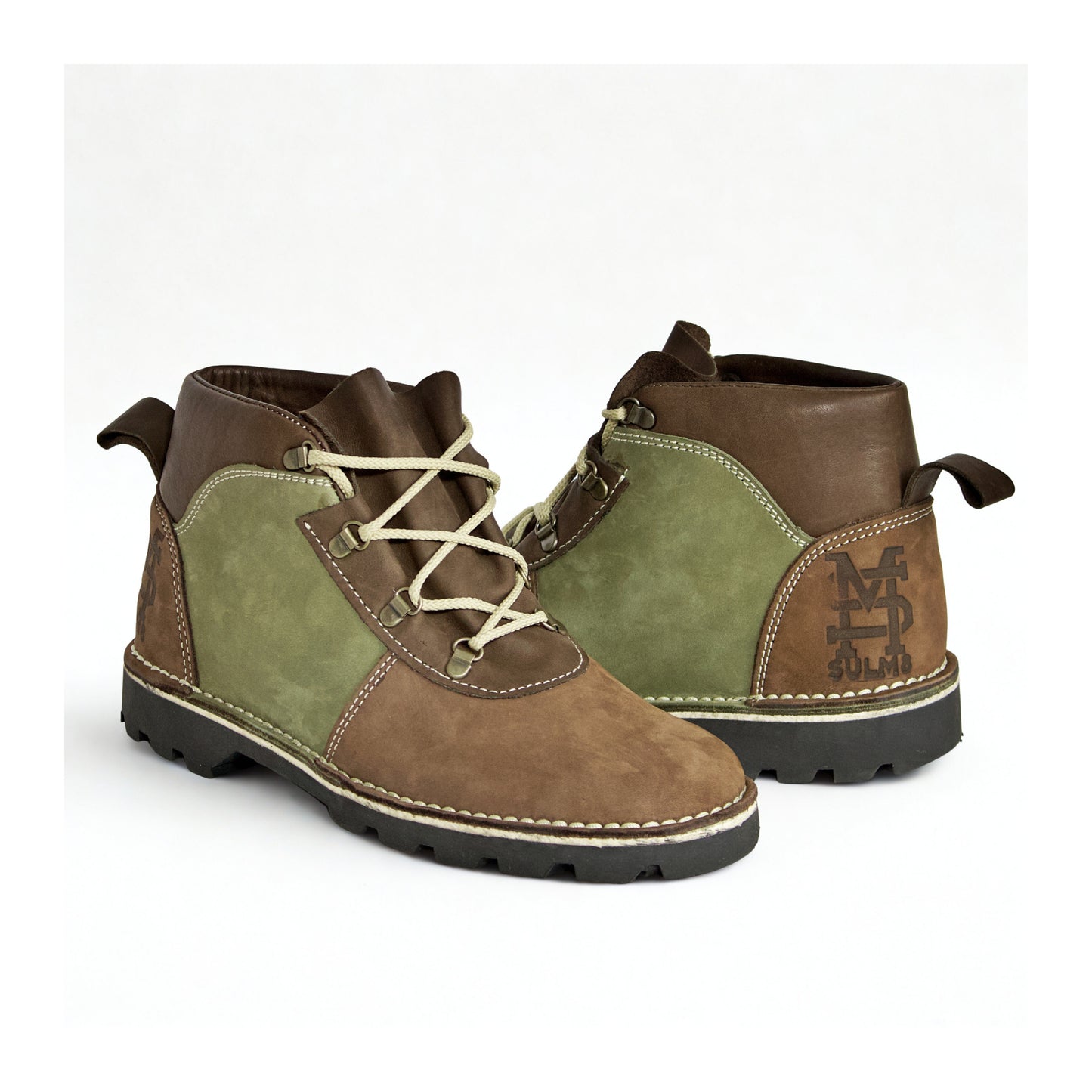 SULM8 Urban Ranger - Brown/Green Boots