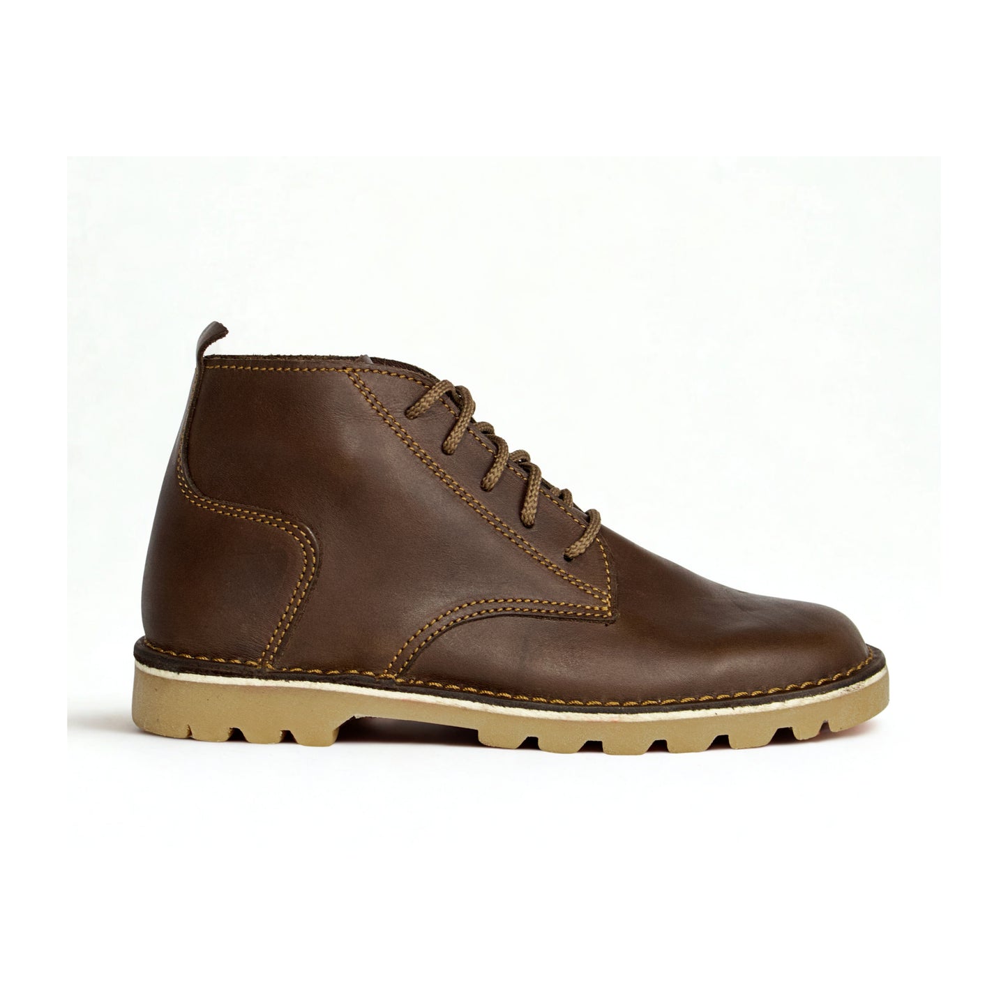 SULM8 Urban Leather Boots - Brown