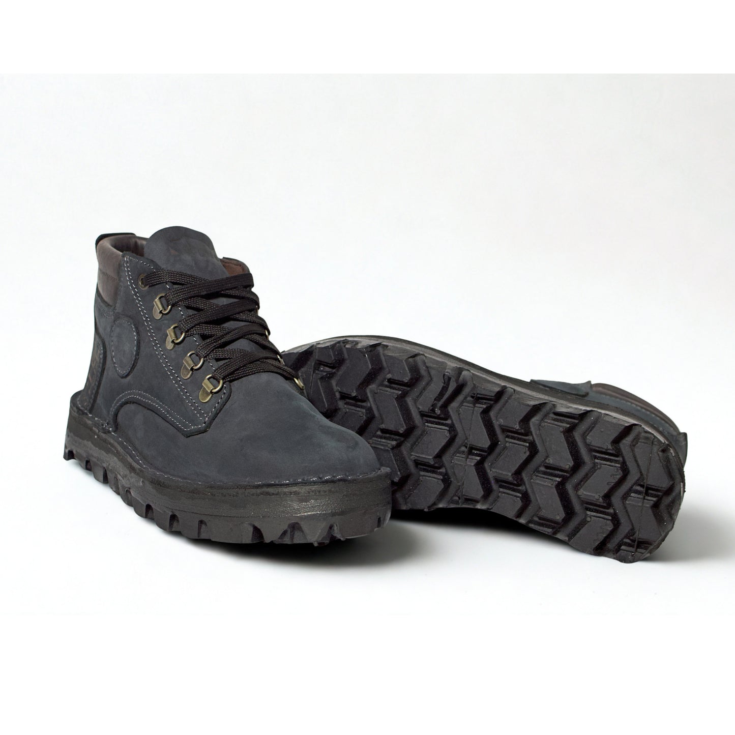 SULM8 Hunter Boots 4X4 - Black Leather