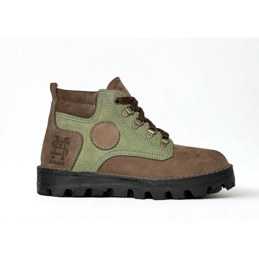 SULM8 Hunter Boots 4X4 Classic - Brown/Green