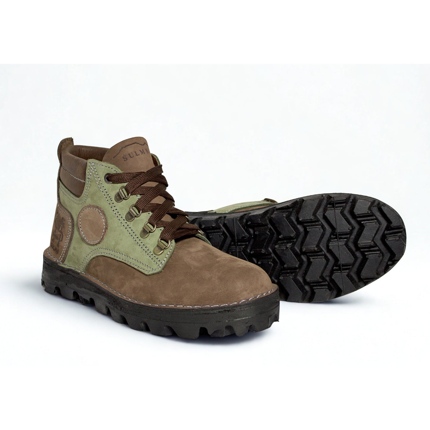 SULM8 Hunter Boots 4X4 Classic - Brown/Green