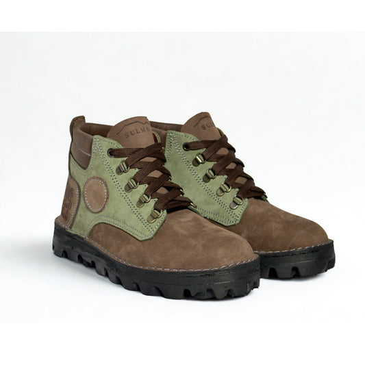 SULM8 Hunter Boots 4X4 Classic - Brown/Green