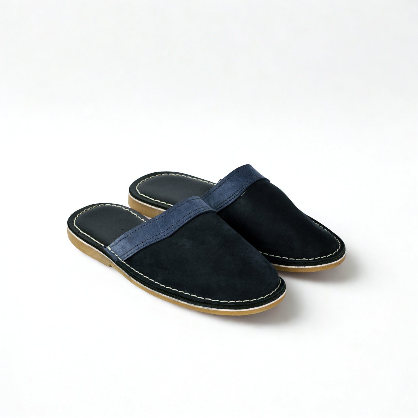 SULM8 Navy Blue Push-In Sandal