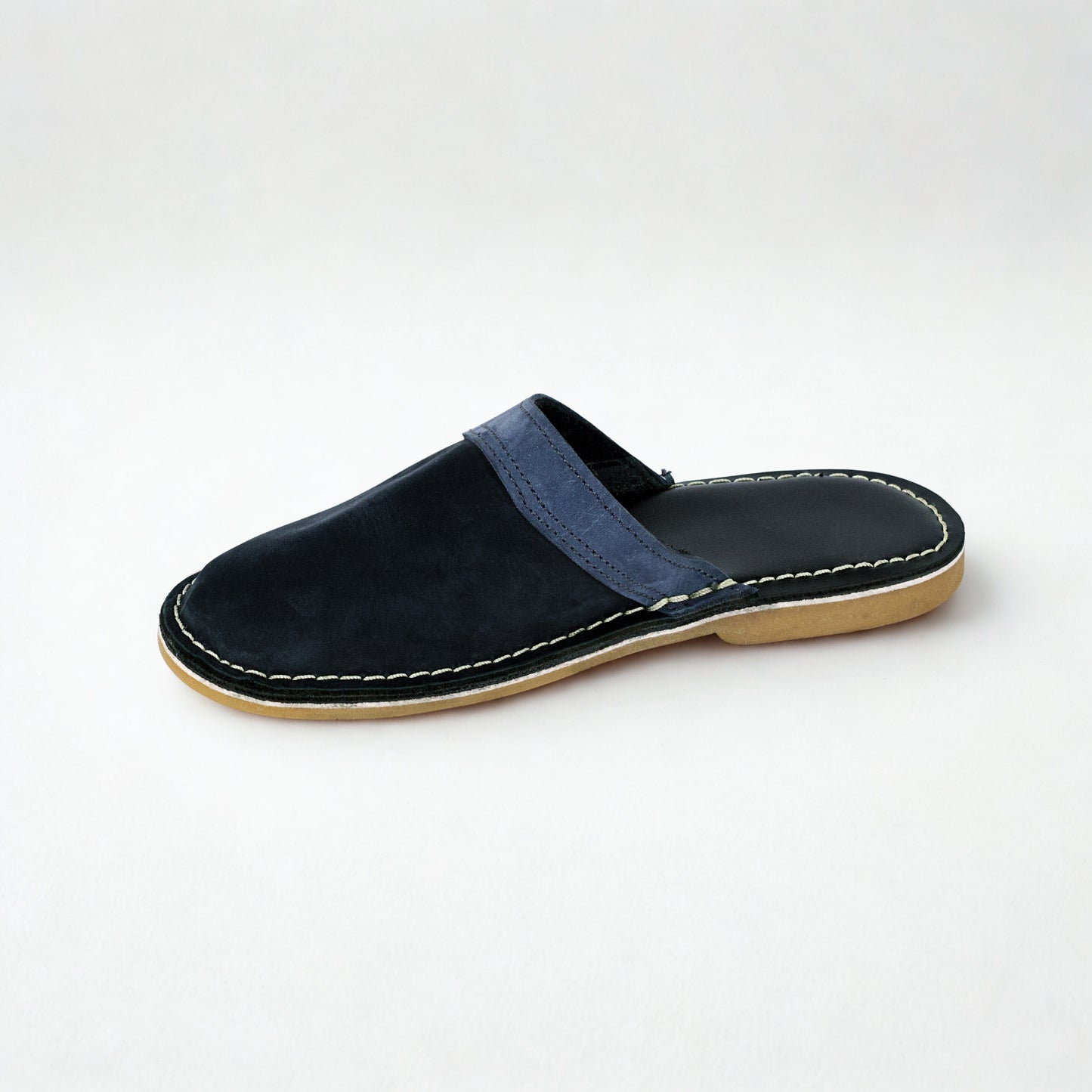 SULM8 Navy Blue Push-In Sandal