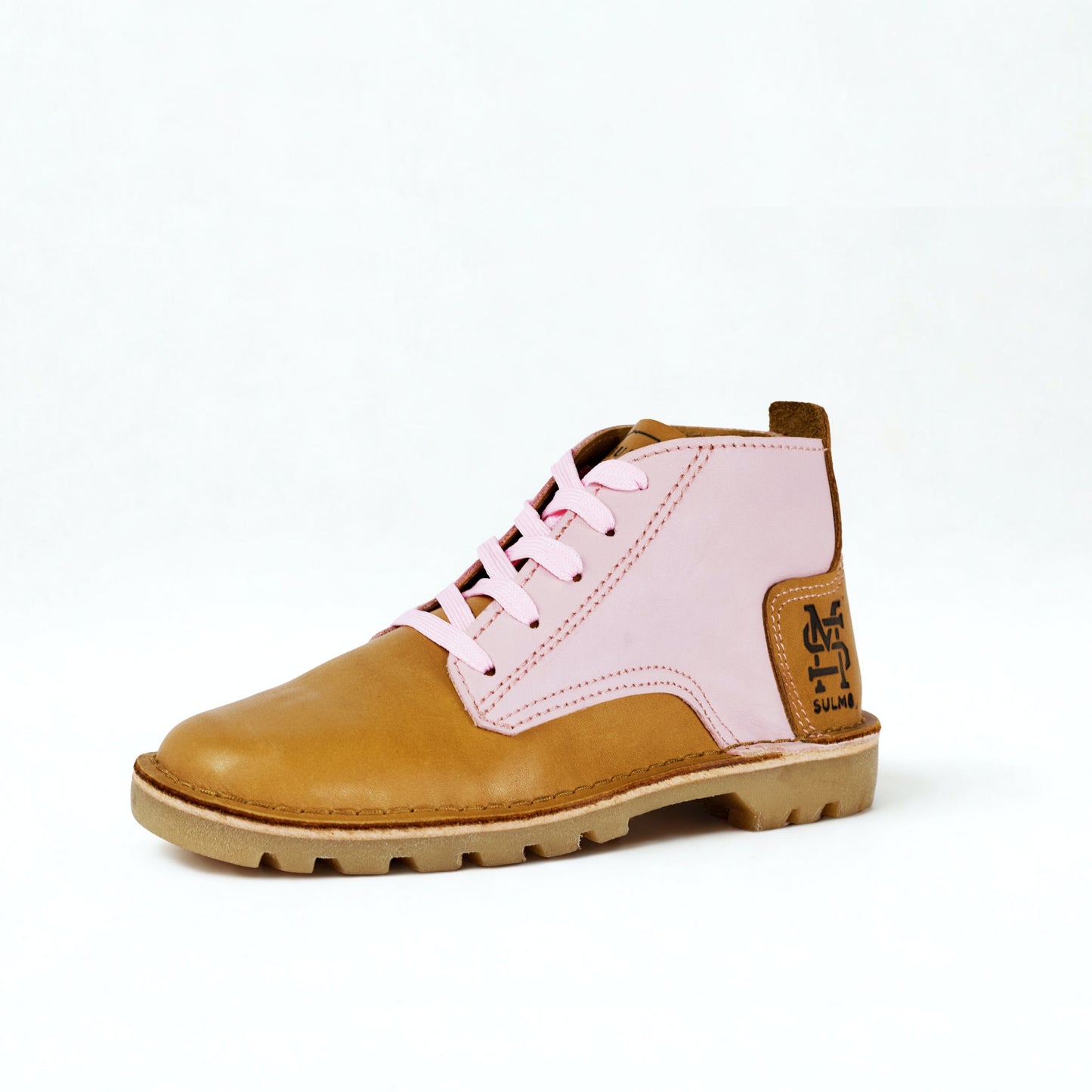 SULM8 Urban Nappa - Brown & Pink