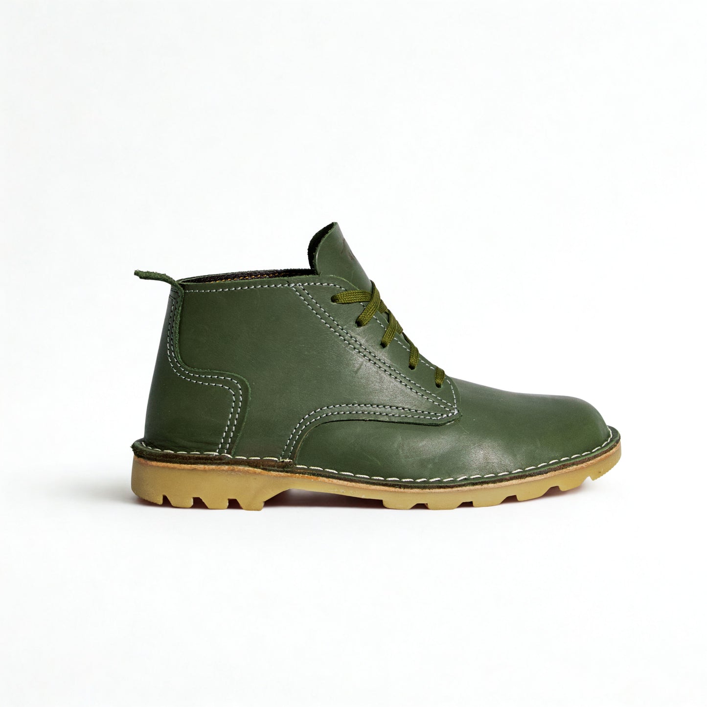 SULM8 Urban Nappa Leather Green Boots