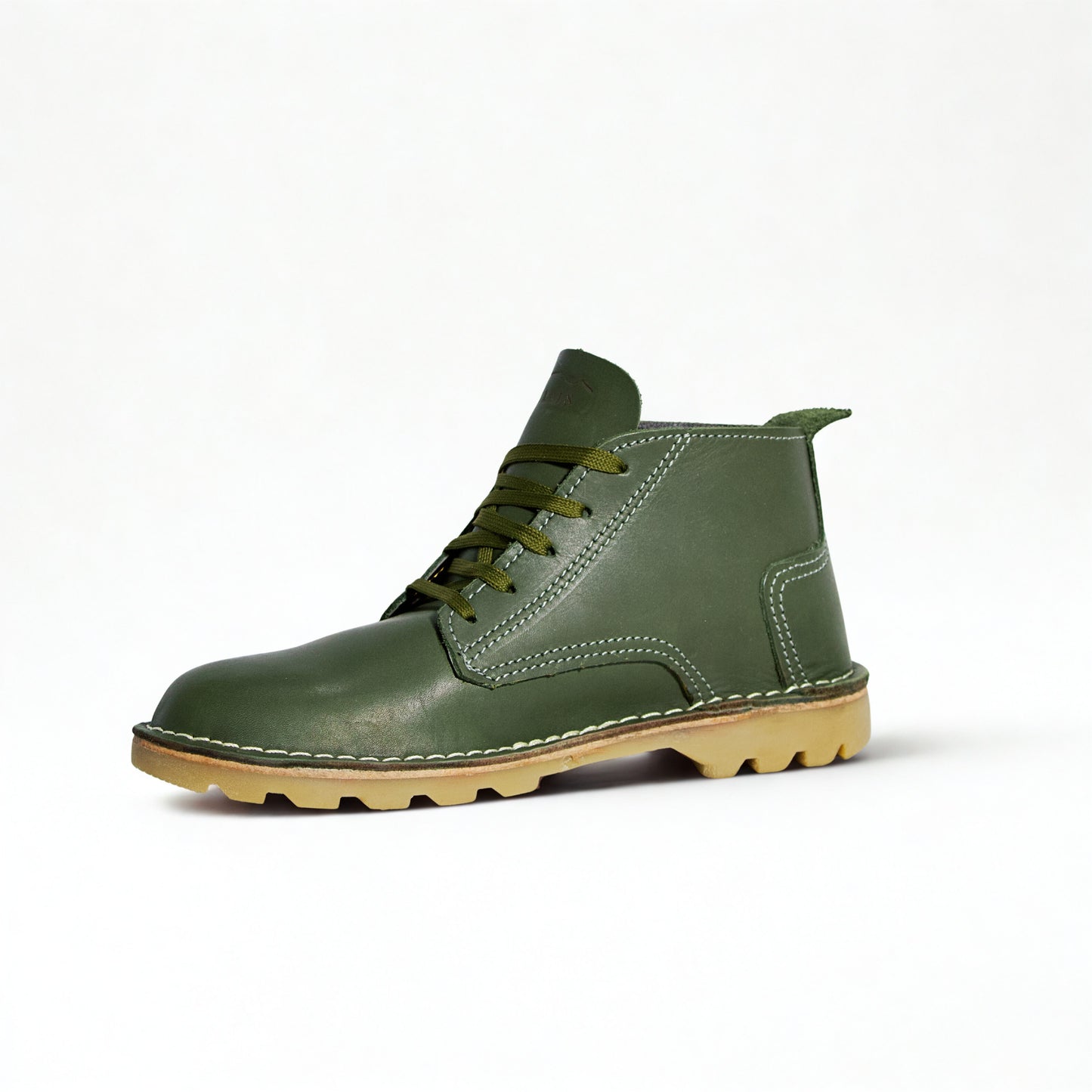 SULM8 Urban Nappa Leather Green Boots