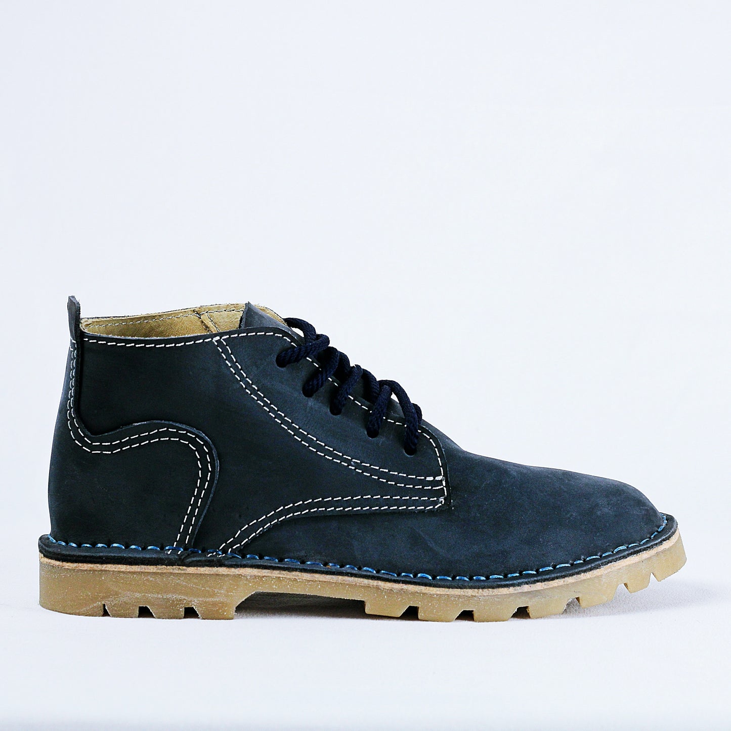 SULM8 Cloud Nubuck Blue Boots