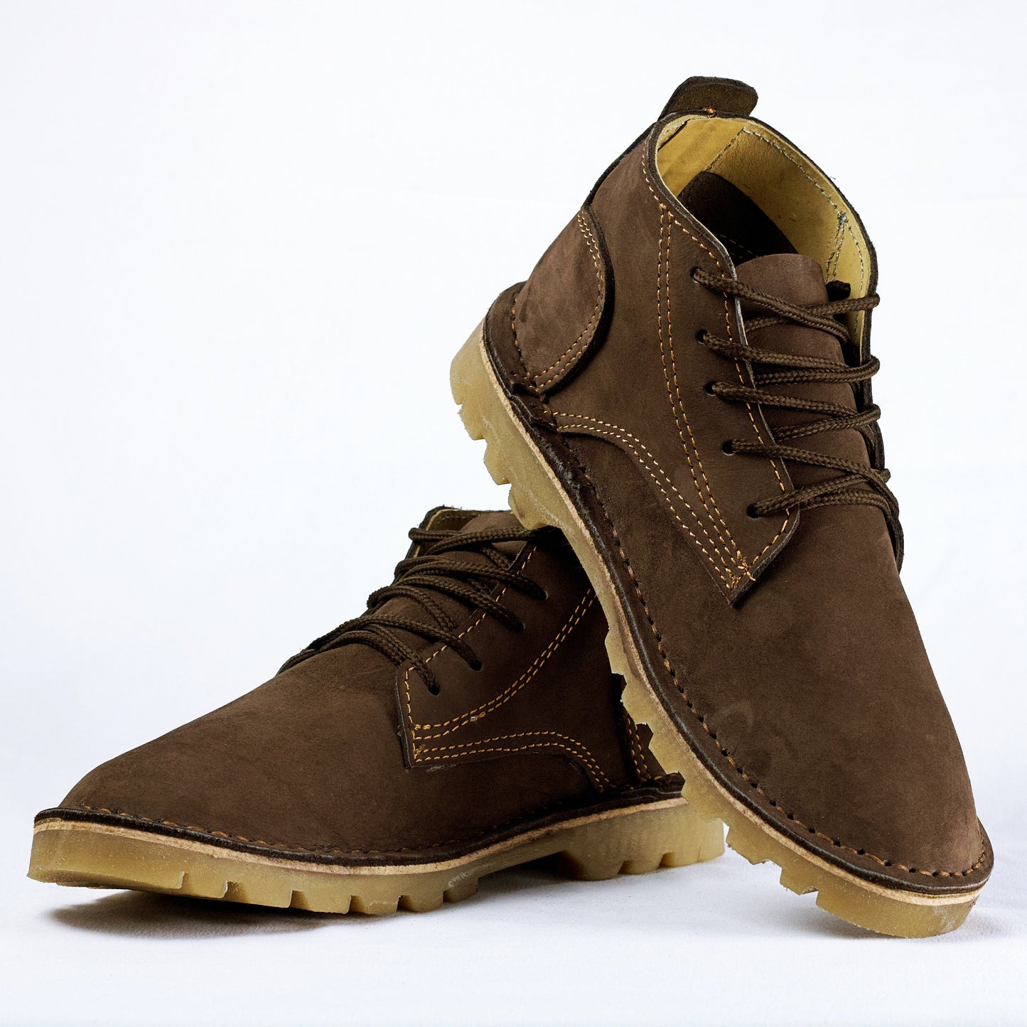 SULM8 Cloud Nubuck Chocolate Boots