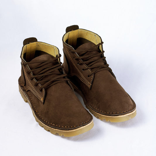 SULM8 Cloud Nubuck Chocolate Boots