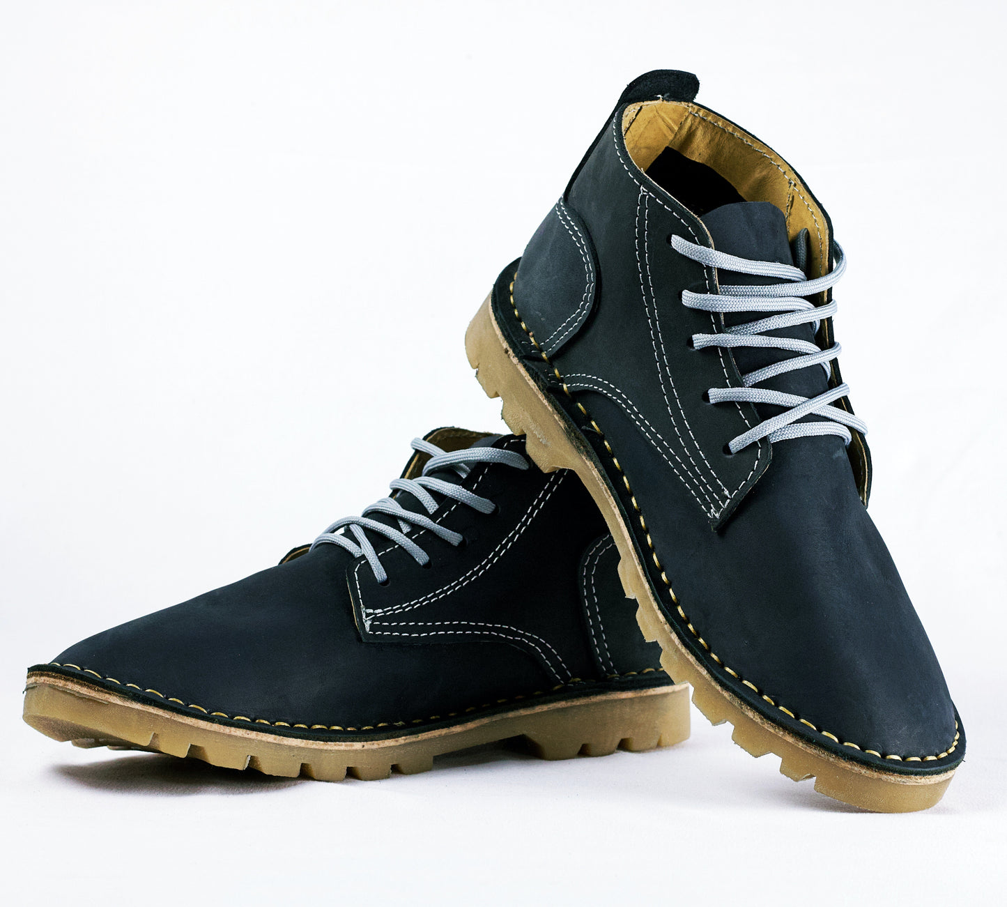 SULM8 Cloud Nubuck Dark Blue Boots