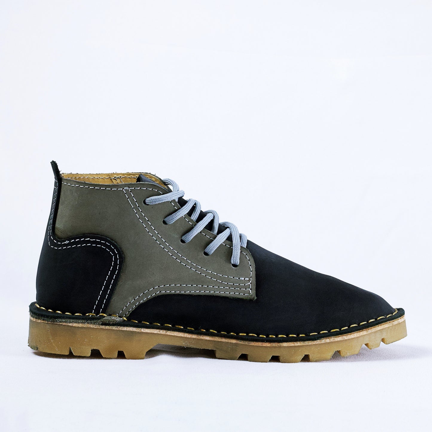 SULM8 Cloud Nubuck Navy Blue/Grey Boots