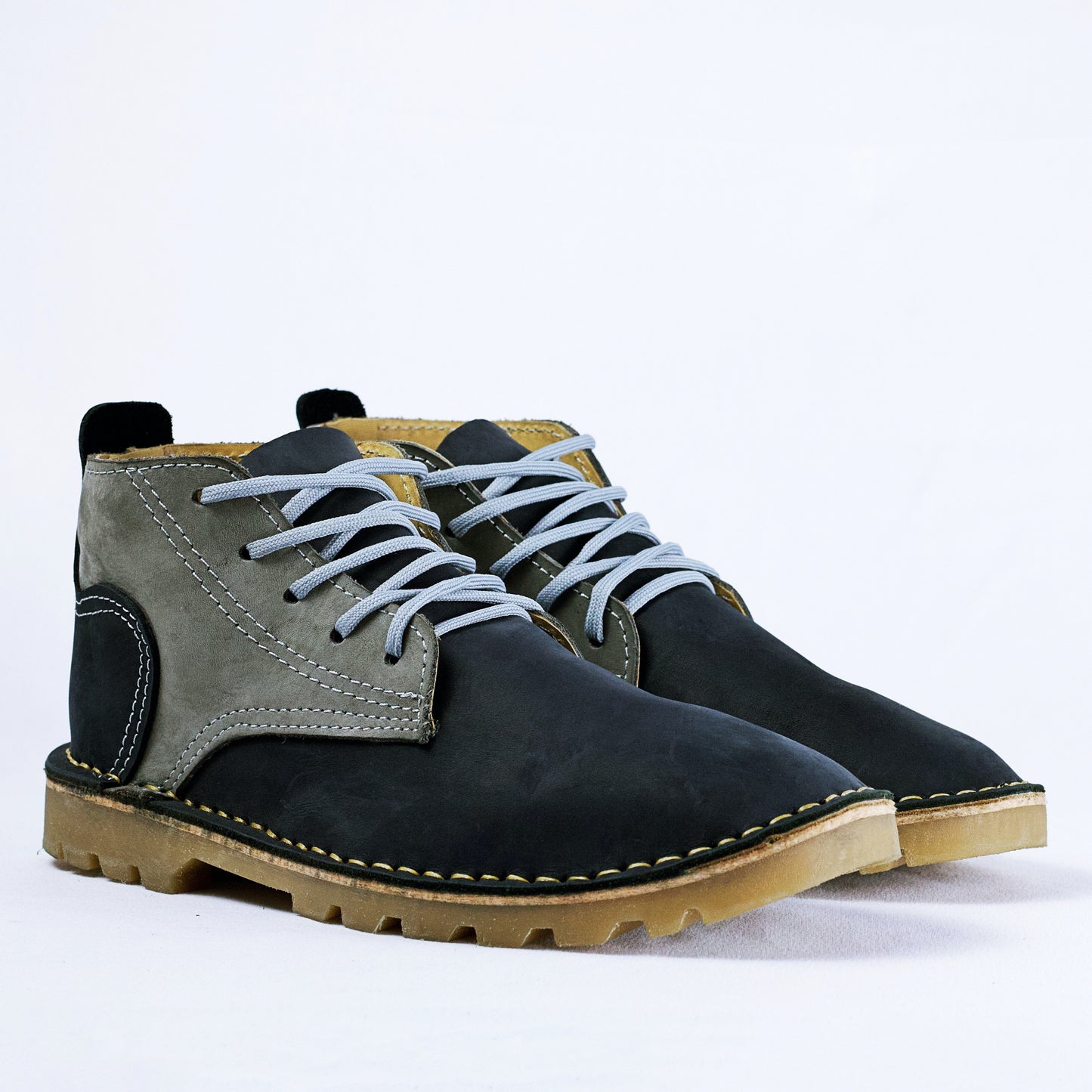 SULM8 Cloud Nubuck Navy Blue/Grey Boots