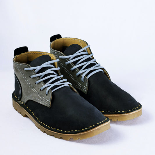 SULM8 Cloud Nubuck Navy Blue/Grey Boots