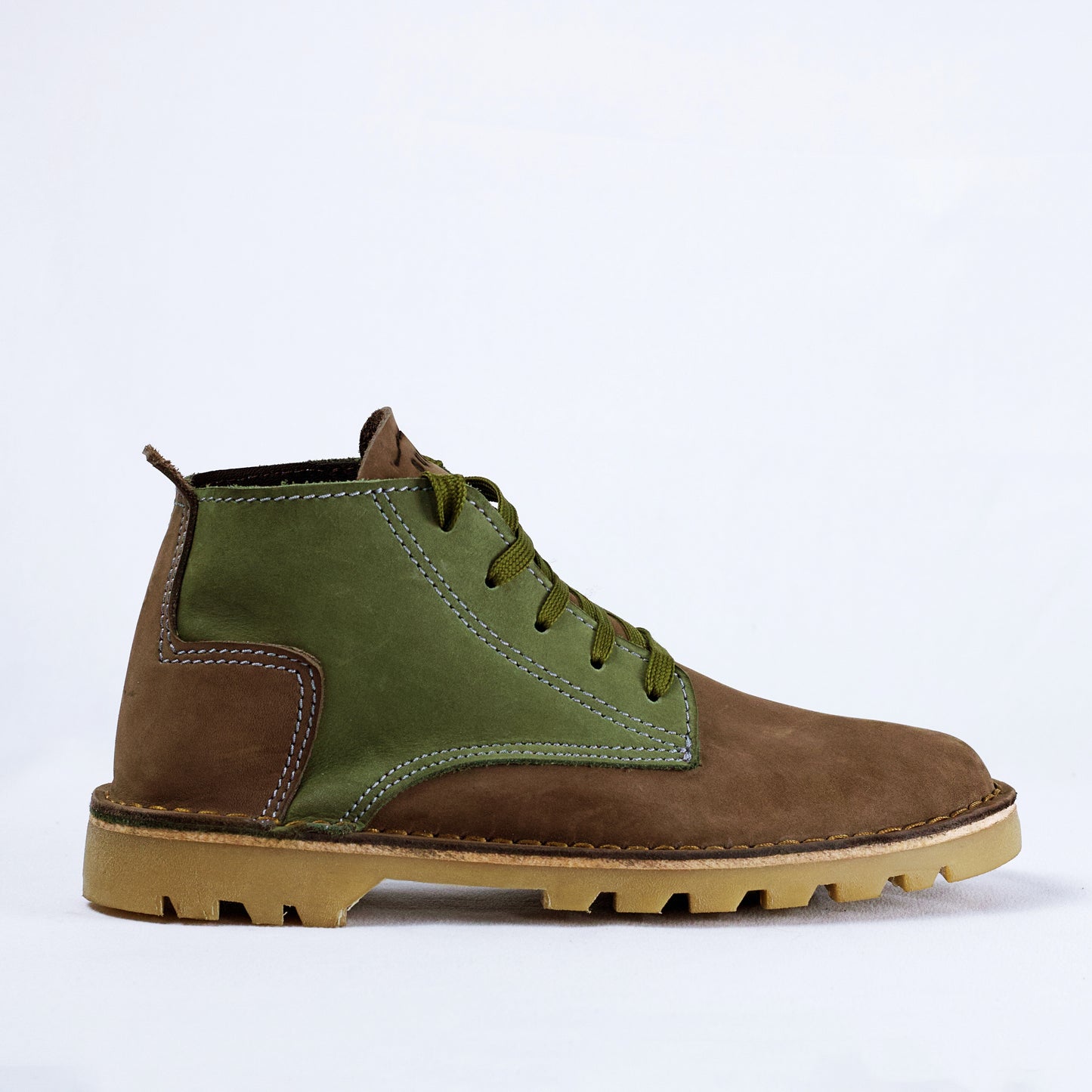 SULM8 Urban Classic Brown/Green Boots