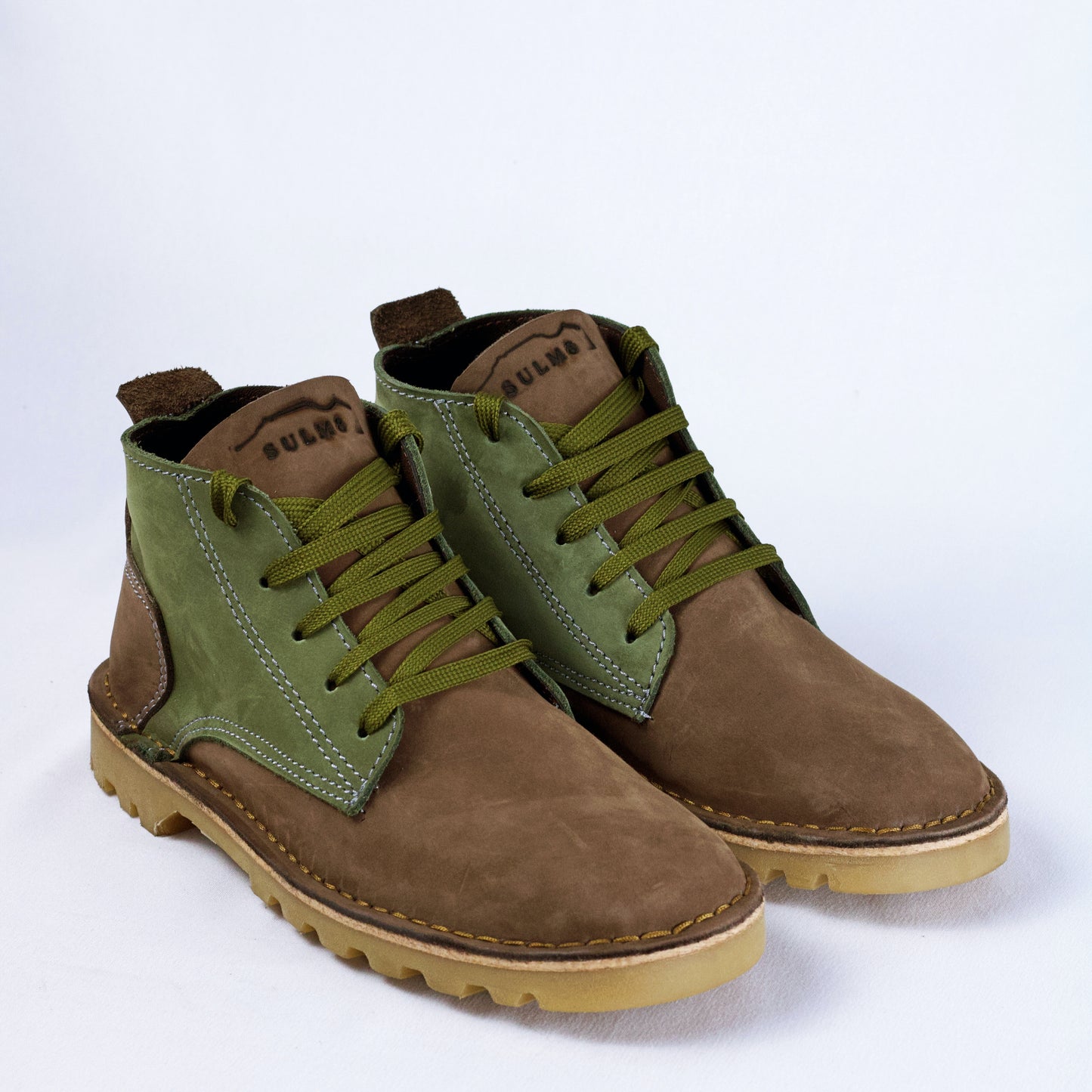SULM8 Urban Classic Brown/Green Boots