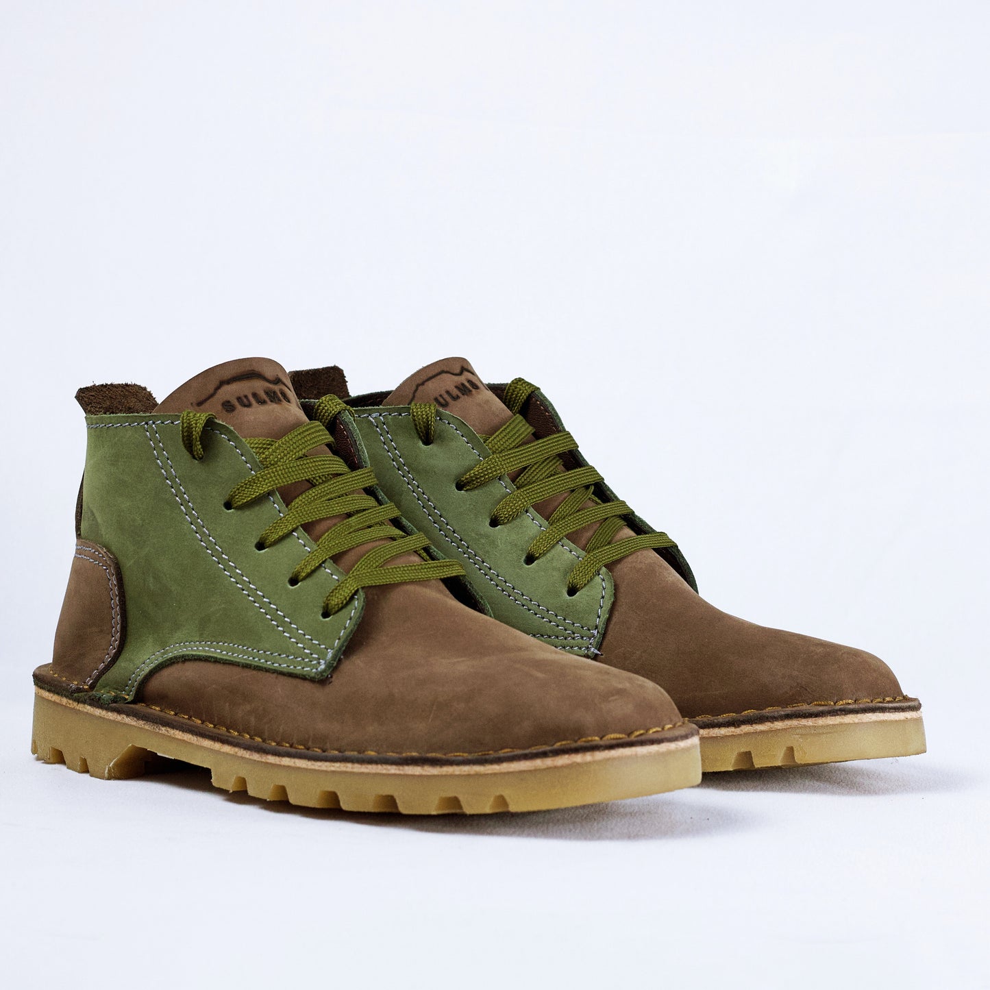 SULM8 Urban Classic Brown/Green Boots