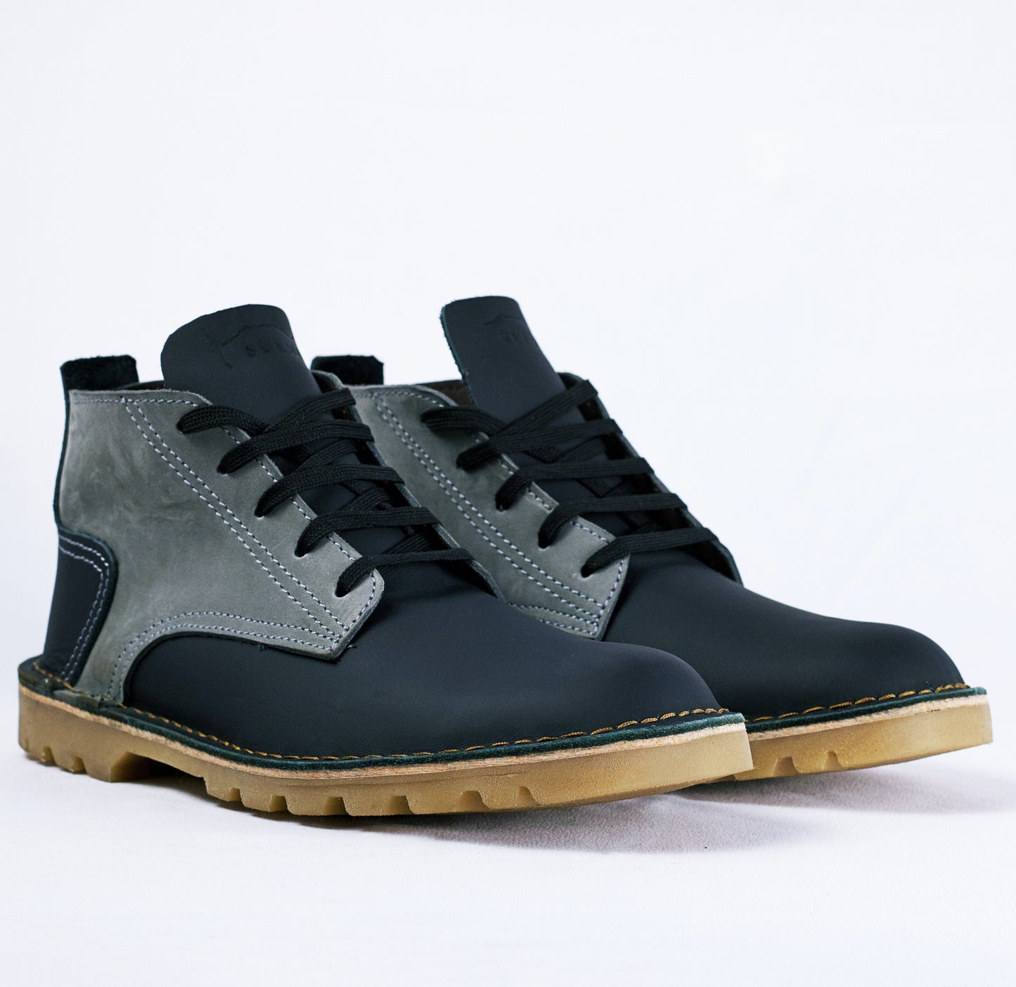 SULM8 Urban Luxe Blue Boots