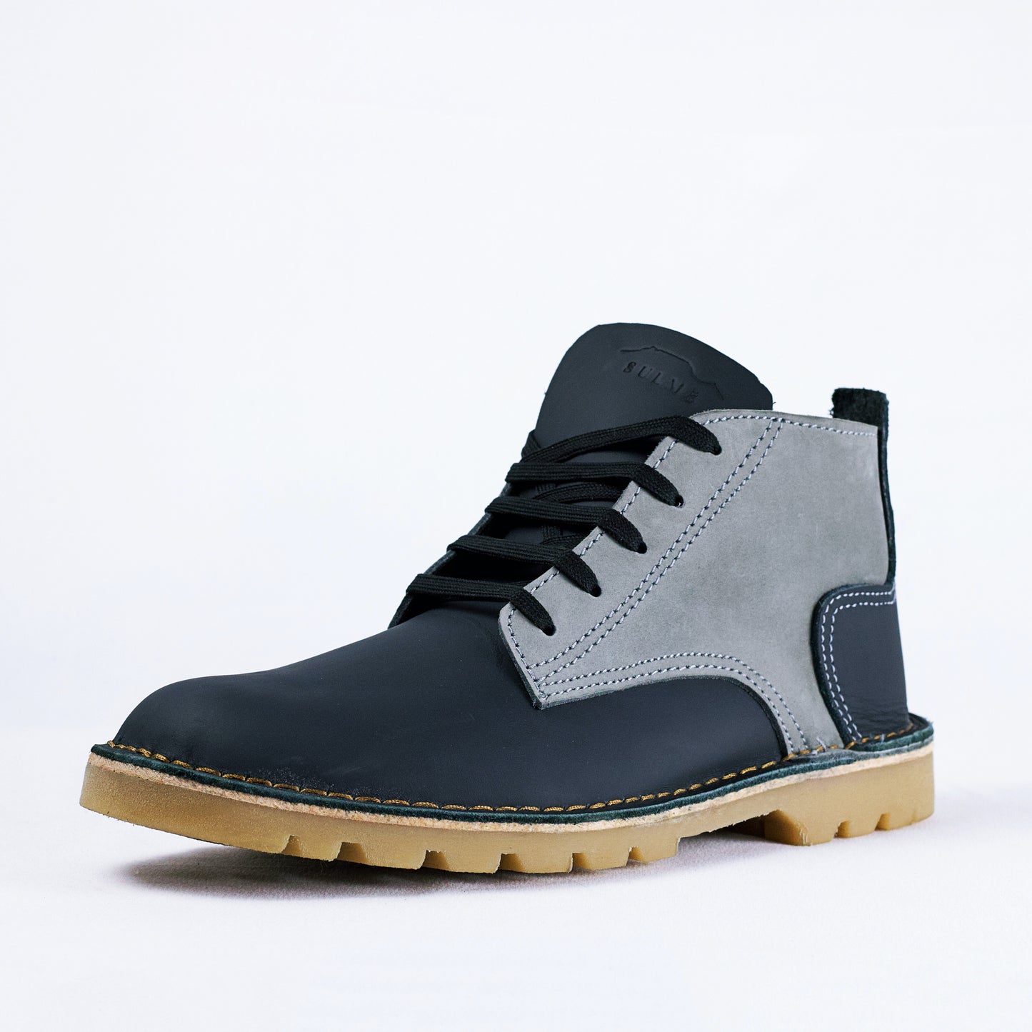 SULM8 Urban Luxe Blue Boots