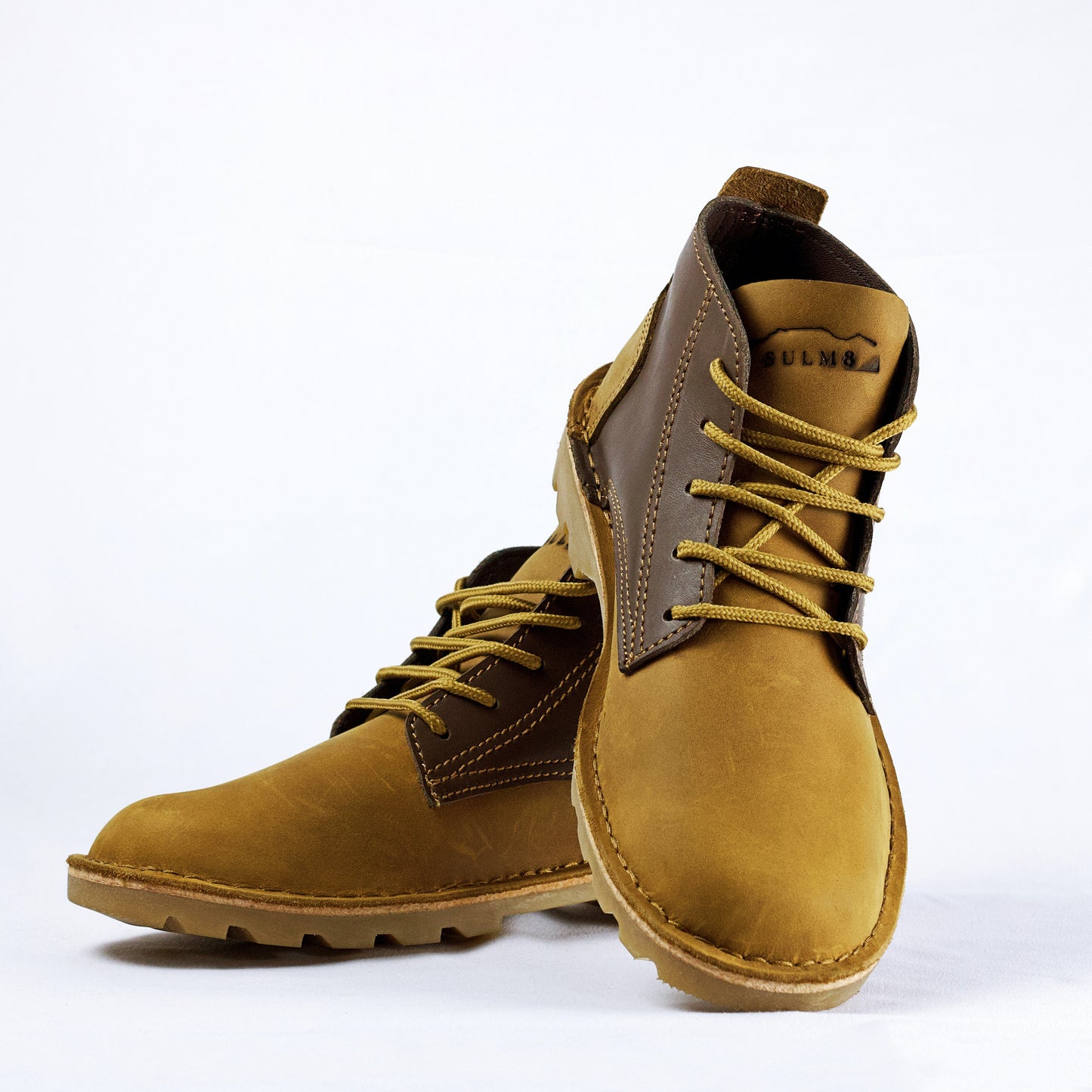 SULM8 Urban Luxe Honey Brown Boots
