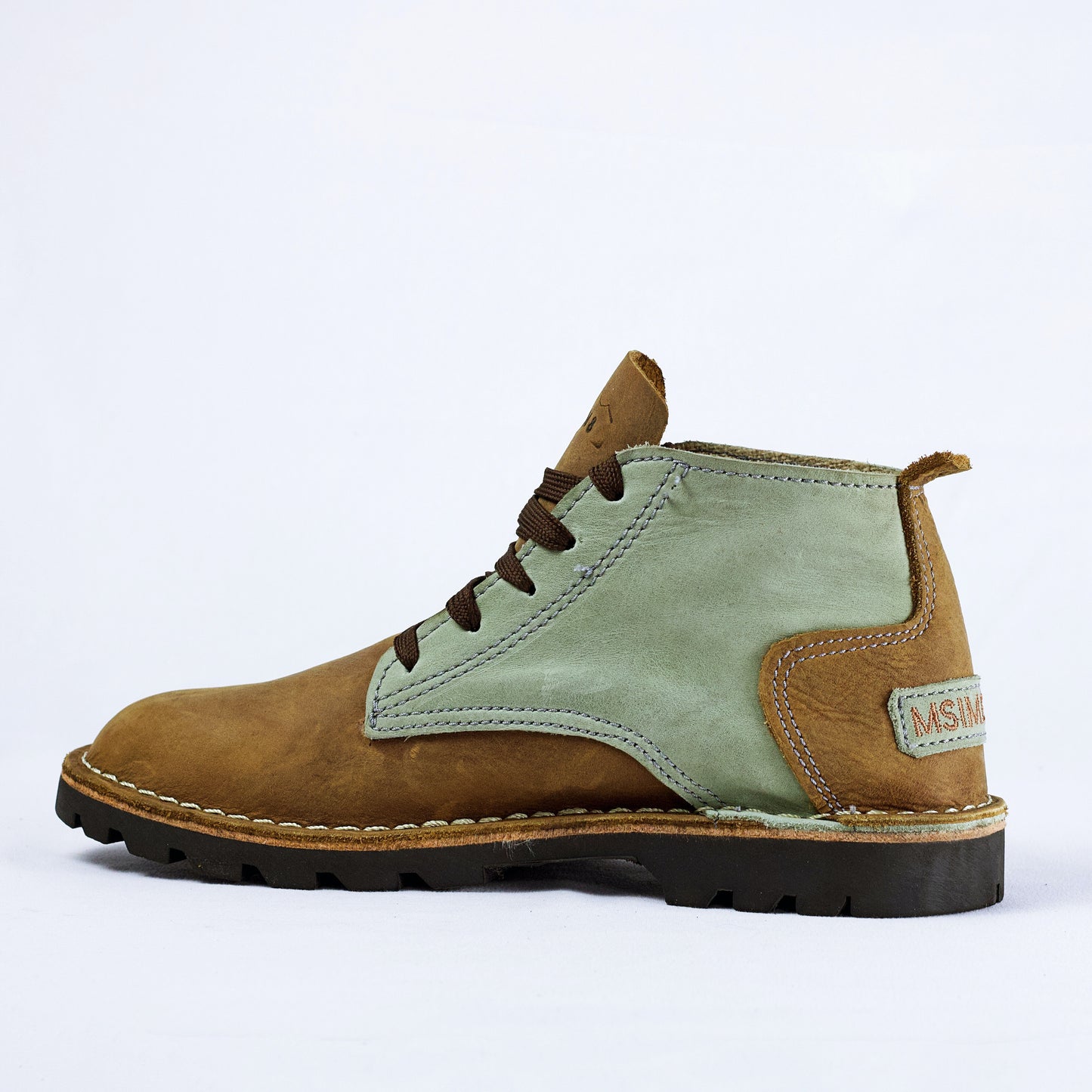 SULM8 Urban Nappa Brown/Turquoise Limited Edition Boots