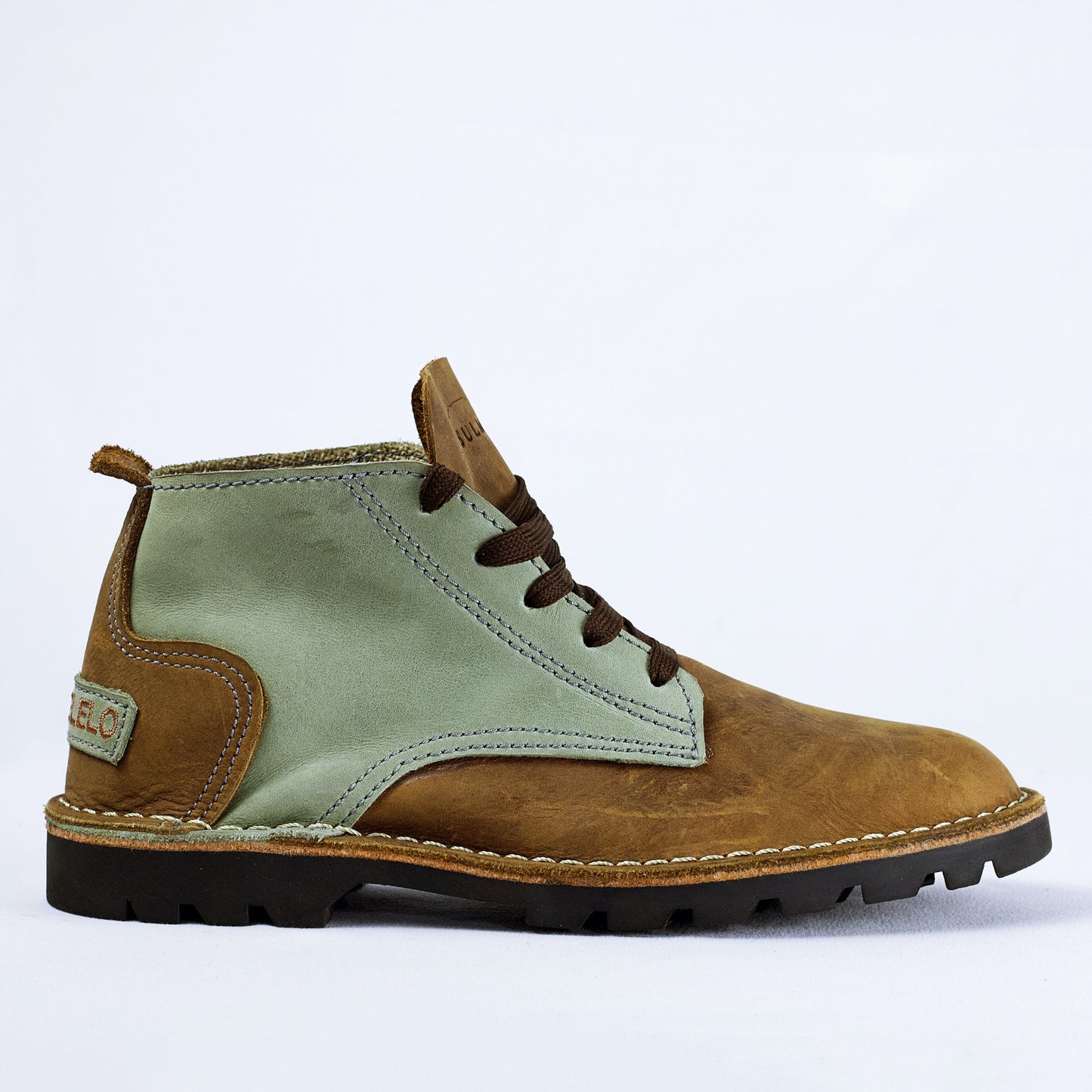 SULM8 Urban Nappa Brown/Turquoise Limited Edition Boots