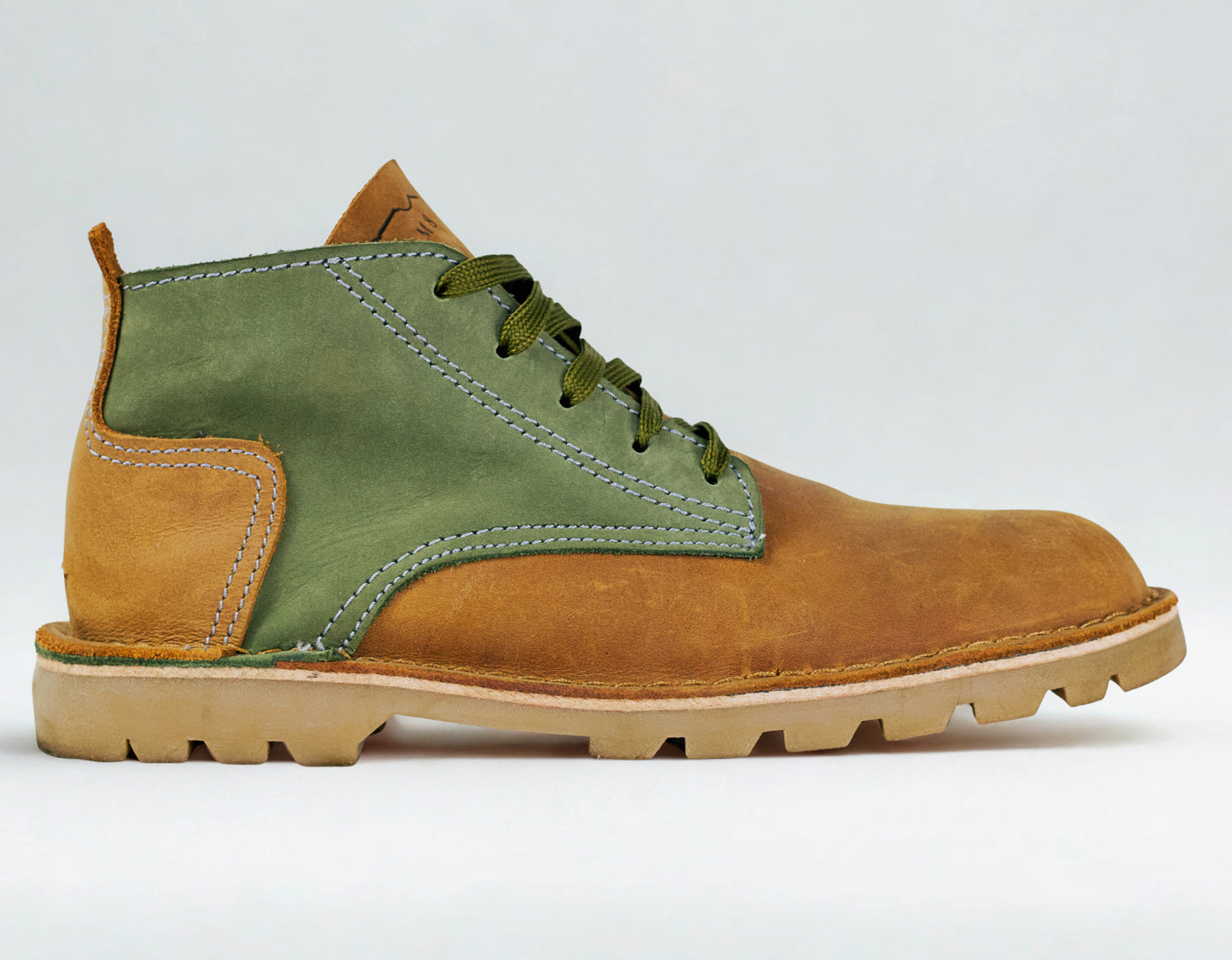 SULM8 Urban Nappa Brown/Green Boots
