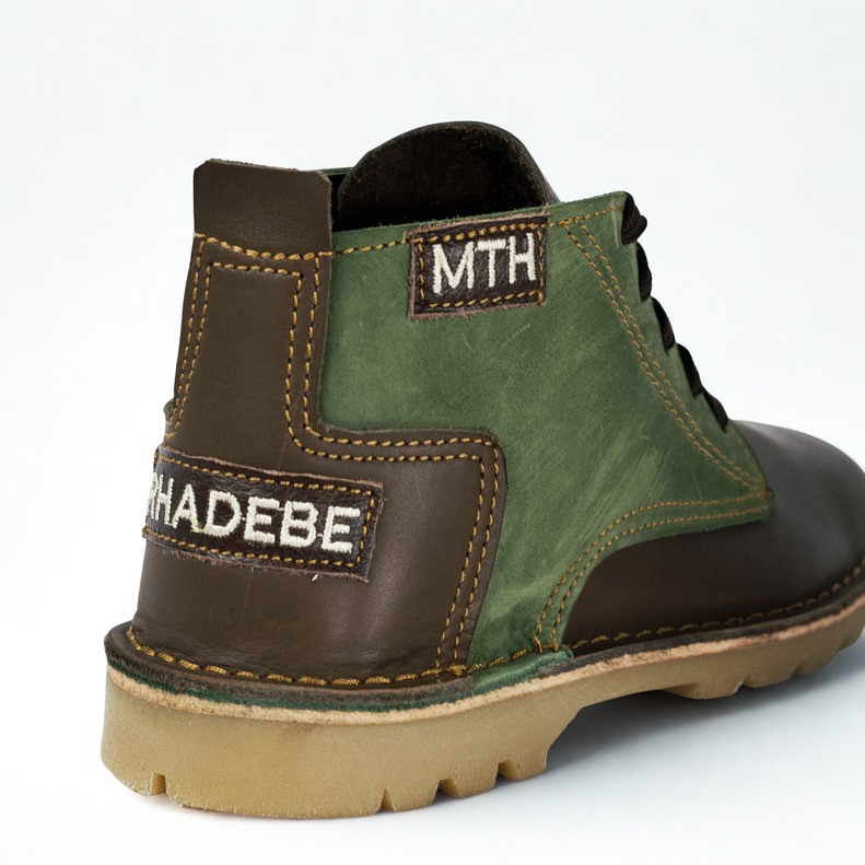 Your custom shoes being crafted and prepared for delivery